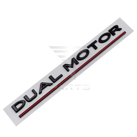 Model S X 3 Y Dual Motor Bagaj Yazısı